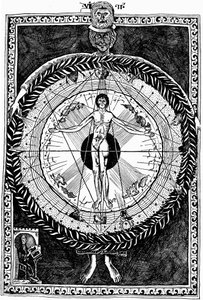 Hildegard de Bingen 1098-1179, abadessa e mística alemã de Unbekannt