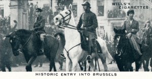 Entrada histórica em Bruxelas, 1918 1937 de Unbekannt