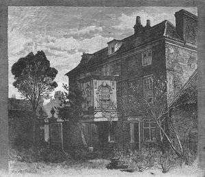 Casa de Hogarths, Chiswick, 1890 de Unbekannt