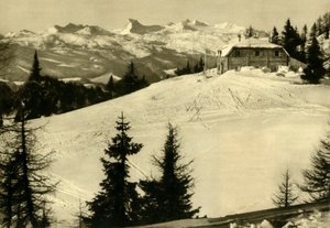 Hollhaus, Dachstein, Styria, Áustria, c1935. de Unbekannt