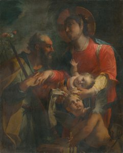 familia sagrada de Unbekannt