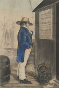 Homeward Bound New York, ca. 1860. de Unbekannt