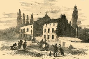 Casa de madeira de Hornsey, 1800, c1876. de Unbekannt