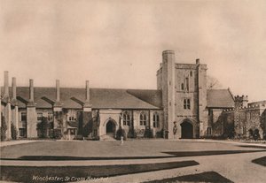 Hospital de St Cross, Winchester, Hampshire, início do século XX de Unbekannt