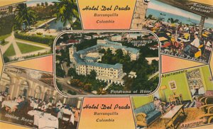 Hotel Del Prado, Barranquilla, Colômbia, c1940s de Unbekannt