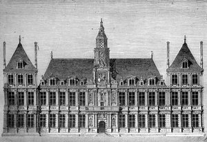Hotel de Ville, Reims, França, 1882-1884 de Unbekannt