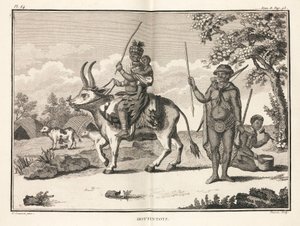 "Hottentots", África de Unbekannt