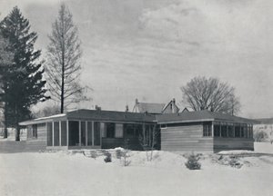 Casa em Madison, Wisconsin. Por William Kaeser, 1942 de Unbekannt