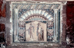 Mosaico da Casa de Netuno e Anfitrito, Romano, Herculano, c69 de Unbekannt