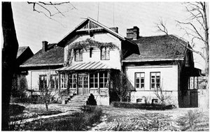Casa onde Marie Curie era governanta, c1887 de Unbekannt