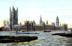 Casas do Parlamento, Londres, século 20 de Unbekannt