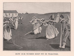 Como nossas enfermeiras se mantêm em forma no período da guerra, 1901 1912 de Unbekannt