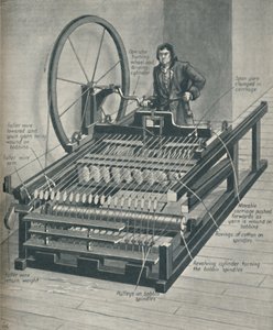 Como funcionou a Jenny Spinning precoce, c1934 de Unbekannt