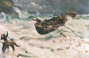 Como o barco chegou em casa 1886, c1902. de Unbekannt