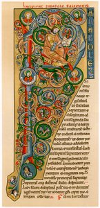 P inicial iluminado, 1172 de Unbekannt
