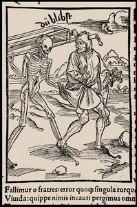 Ilustração do livro Ship of Fools, de Sebastian Brant, 1497. de Unbekannt