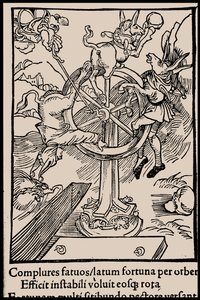 Ilustração do livro Ship of Fools, de Sebastian Brant, 1497. de Unbekannt