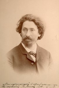 Ilya Repin, artista russa, 1884 de Unbekannt