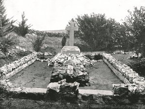 Imbabani, o local onde o Príncipe Imperial caiu, 1895. de Unbekannt