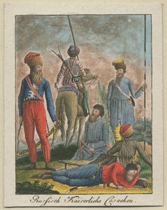 Cossacos imperiais russos, 1799 de Unbekannt
