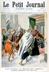 Na Argélia, Margaret em dificuldades, 1901 de Unbekannt