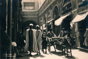 No Bazar, Tunis, Egito, 1936 de Unbekannt