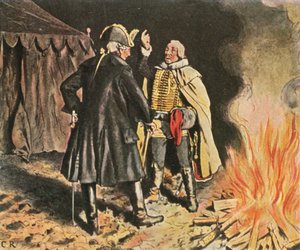 No campo de Bunzelwitz, setembro de 1761, 1936. de Unbekannt