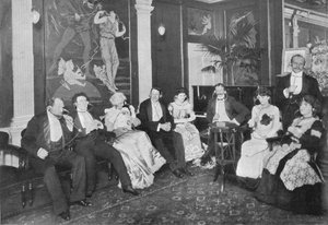 No salão de eletrofones, Gerrard Street, Londres, c1903 1903 de Unbekannt