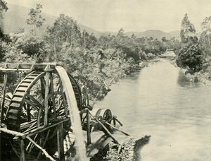 No rio Fornos, Germantown, 1901. de Unbekannt