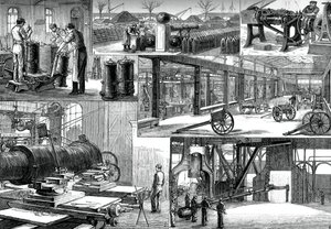 No Arsenal Real, Woolwich, c1880 de Unbekannt