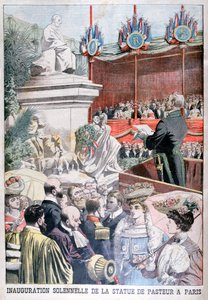 Inauguração da estátua de Louis Pasteurs, Paris, 1904 de Unbekannt