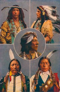 Tipos indianos da América do Norte, 1909 de Unbekannt