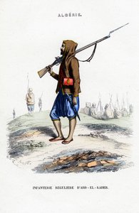 Infantaria de Abd-el-Kader, Argélia de Unbekannt