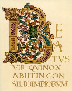 Letra inicial B, 980-1000 AD de Unbekannt