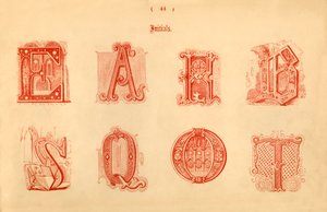 Iniciais, 1862 de Unbekannt