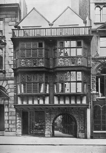 Inner Temple Gate House, cidade de Londres, c1900 1911 de Unbekannt