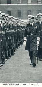 Inspecionando o RNVR, 1936 1937 de Unbekannt