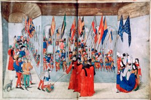 Inspeção dos capacetes, 1488-1489 de Unbekannt