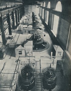 Instrumentos de poder para as águas turbulentas do rio Niagara, c1935 de Unbekannt