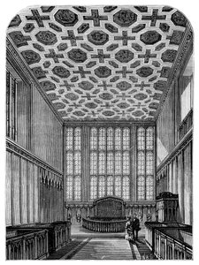Interior, Capela Real, Palácio de St Jamess, 1900. de Unbekannt