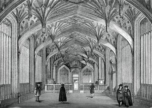 Interior, Universidade de Oxford, século XVIII, 1870 de Unbekannt