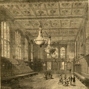 Interior do Merchant Taylors Hall, 1897. de Unbekannt