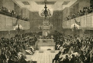 Interior da Câmara dos Comuns, 1834, 1881. de Unbekannt