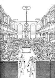 Interior da Câmara dos Comuns em 1742 1905 de Unbekannt