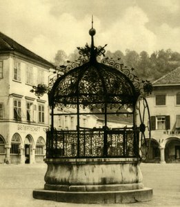 Iron Well, Bruck an der Mur, Estíria, Áustria, c1935. de Unbekannt