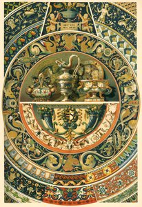 Cerâmica pintada renascentista italiana, 1898. de Unbekannt
