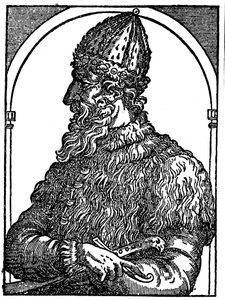 Ivan, o Terrível, czar da Rússia, século c16 de Unbekannt