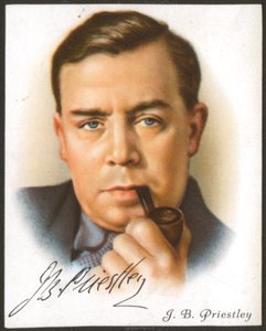 JB Priestley, romancista, dramaturgo, ensaísta e radialista britânico, c1927 de Unbekannt