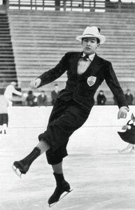 Jack Dunn, patinador britânico, Jogos Olímpicos de Inverno, Garmisch-Partenkirchen, Alemanha, 1936 de Unbekannt