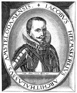 Jacob van Heemskerk, oficial da Marinha holandês e explorador, c1595 de Unbekannt